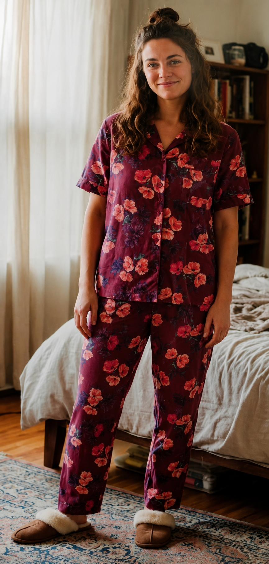 Women's Premium Abstract Print Pajama Set - Image 6